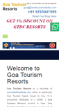 Mobile Screenshot of goatourismresorts.com